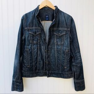GAP Denium Jacket, Size M, Dark Wash